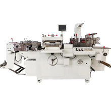 MQ-350A self-adhesive Label Die Cutter Flat Bed Adhesive sticker Die Cutting Slitting Machine