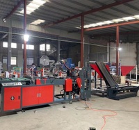 RFQXT 800 Automatic Adhesive Tape Side Biodegradable Express Sealing Bag Making Machine