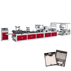 High Quality PE Slider Zipper Ziplock Polypropylene Film Plastic And Non Woven Fabric Bag Making Machine