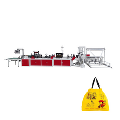 RFQ-RS Bundle Bag Poly Drawstring Bag Takeout Food Delivery Packing Bag Making Machine
